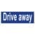 Drive Away Blue & White