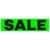 Extra Large Sale Sticker CHARTREUSE