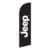Jeep Black White Wingtip