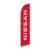 Nissan Red White Wingtip
