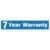7 Year Warranty
