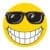 Happy Face with Sunglasses