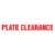 Plate Clearance