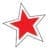 Stars Red/White